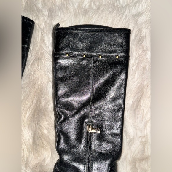 Tory Burch Colleen Studded Platform Knee High Boots Size 7.5 - Picture 12 of 12